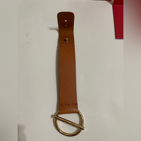 UNO de 50 Watts Up Camel Leather Cuff Bracelet Gold Clasp Handcrafted In Spain - Picture 9 of 16